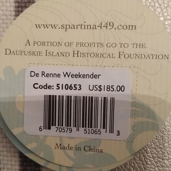 Spartina 449, weekender luggage - Picture 2 of 3